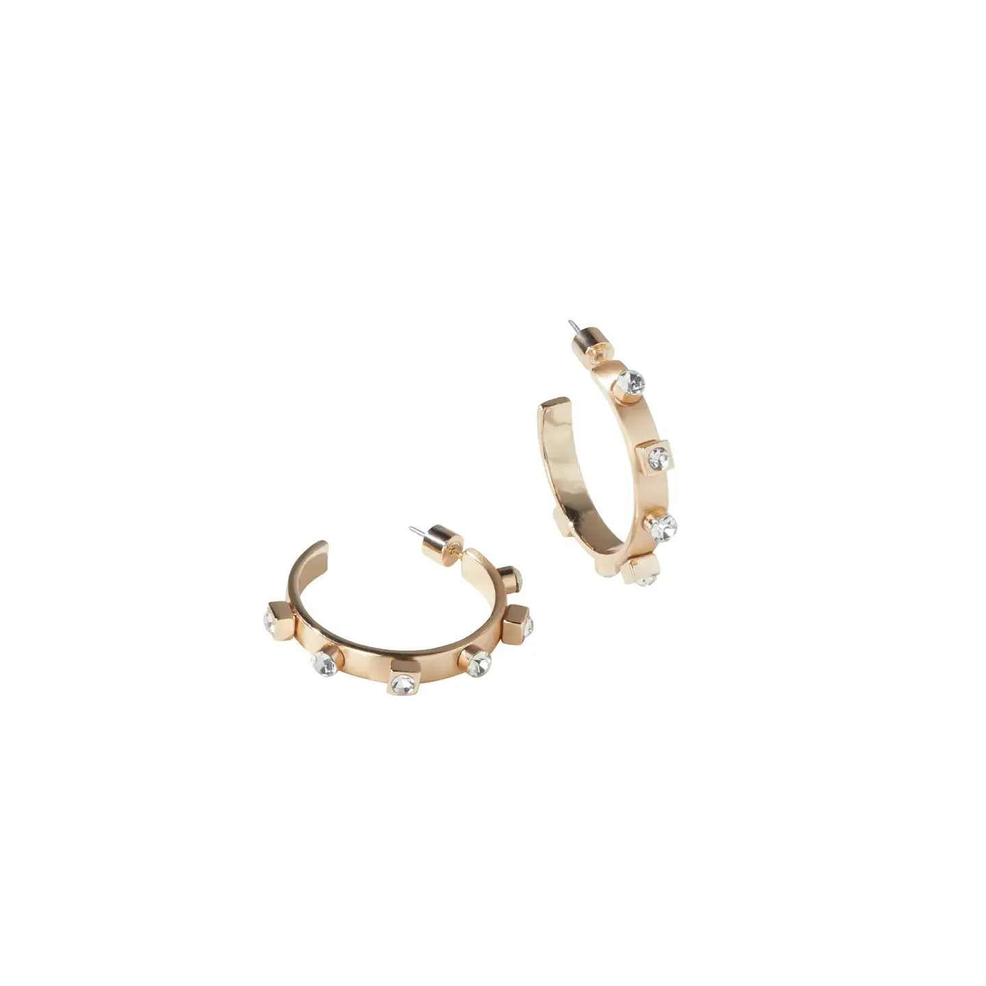 Gold Metal Hoop | Crystal sold by Belletique product image thumbnail 4