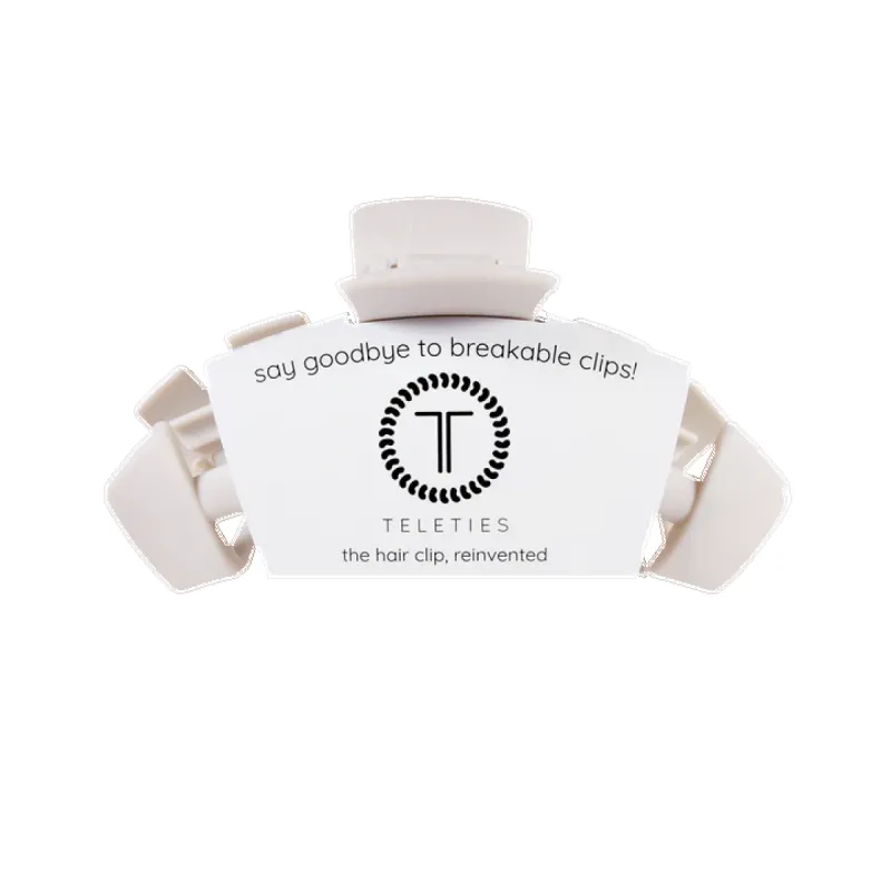 Classic Toasted Medium Hair Clip sold by Belletique