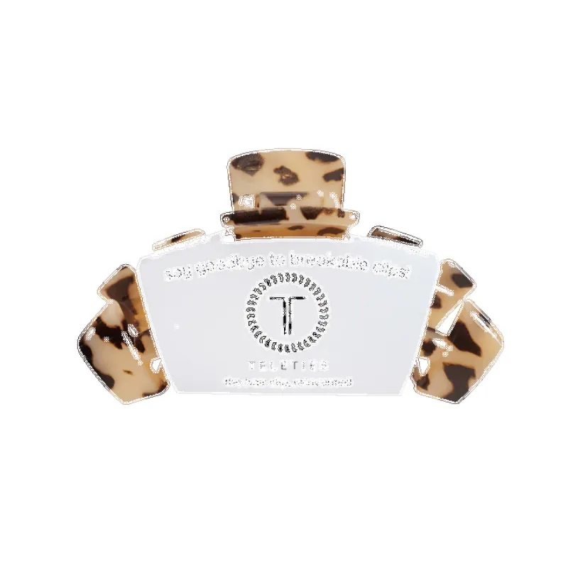 Classic Blonde Tortoise Medium Hair Clip sold by Belletique