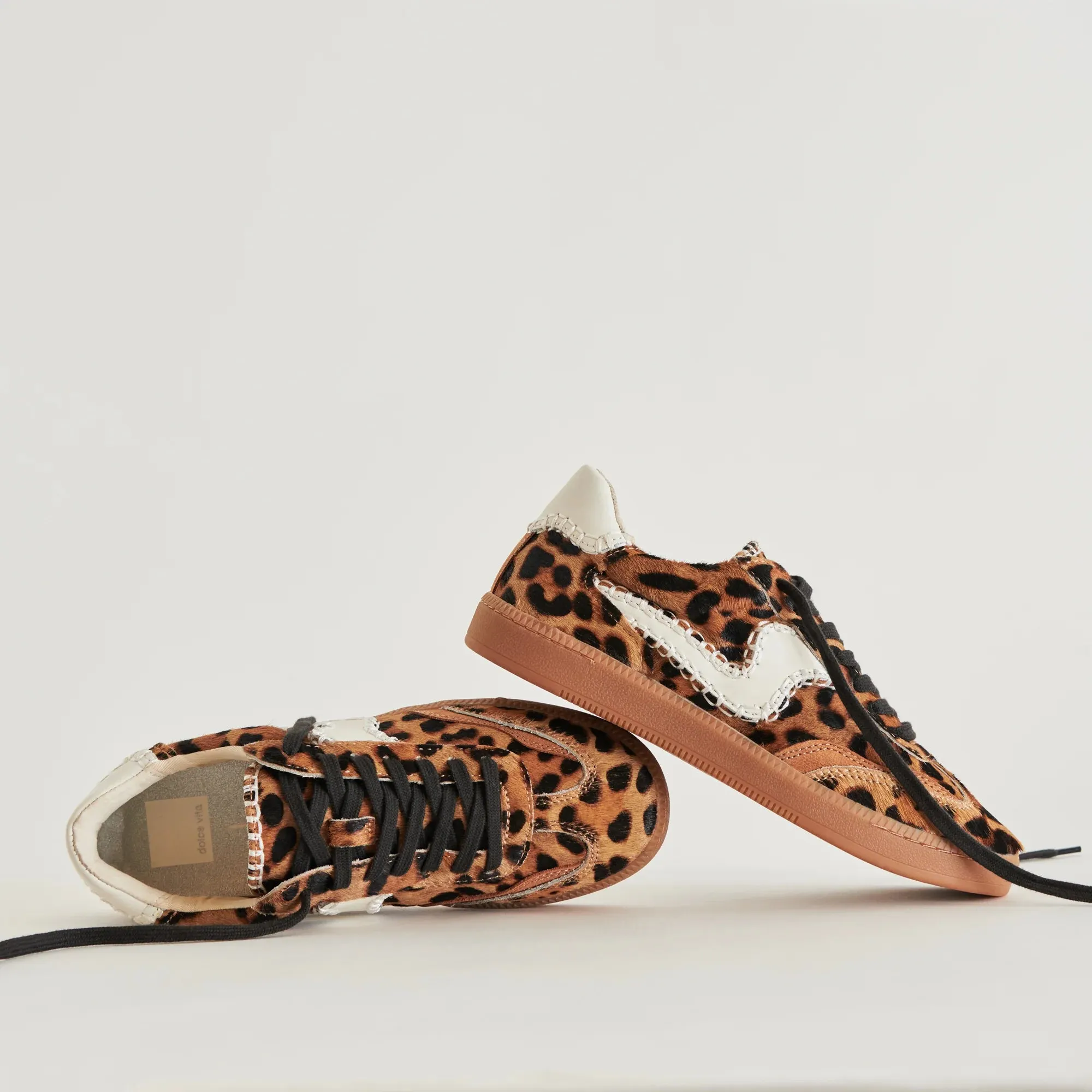 Notice Stitch Sneakers | Dk Leopard sold by Belletique product image thumbnail 2