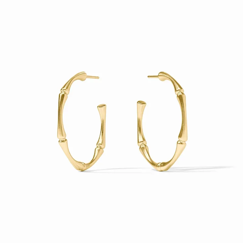 Bamboo Hoops | Medium sold by Belletique