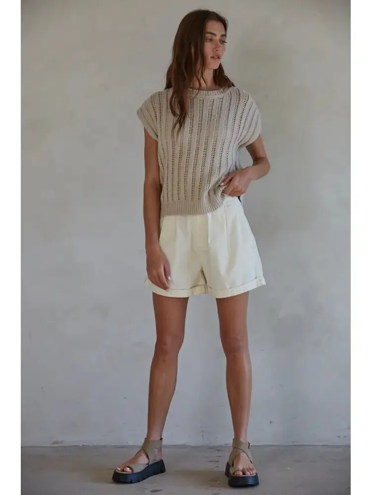 Evans Top | Taupe sold by Belletique product image thumbnail 2