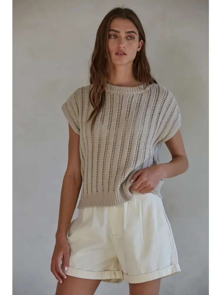 Evans Top | Taupe sold by Belletique product image thumbnail 3