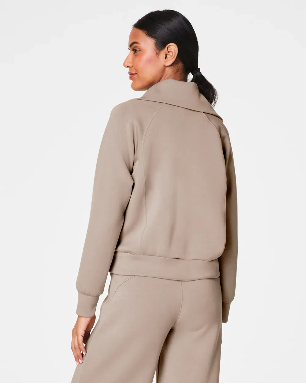 Spanx Air Essentials Half Zip | Ashwood sold by Belletique product image thumbnail 2