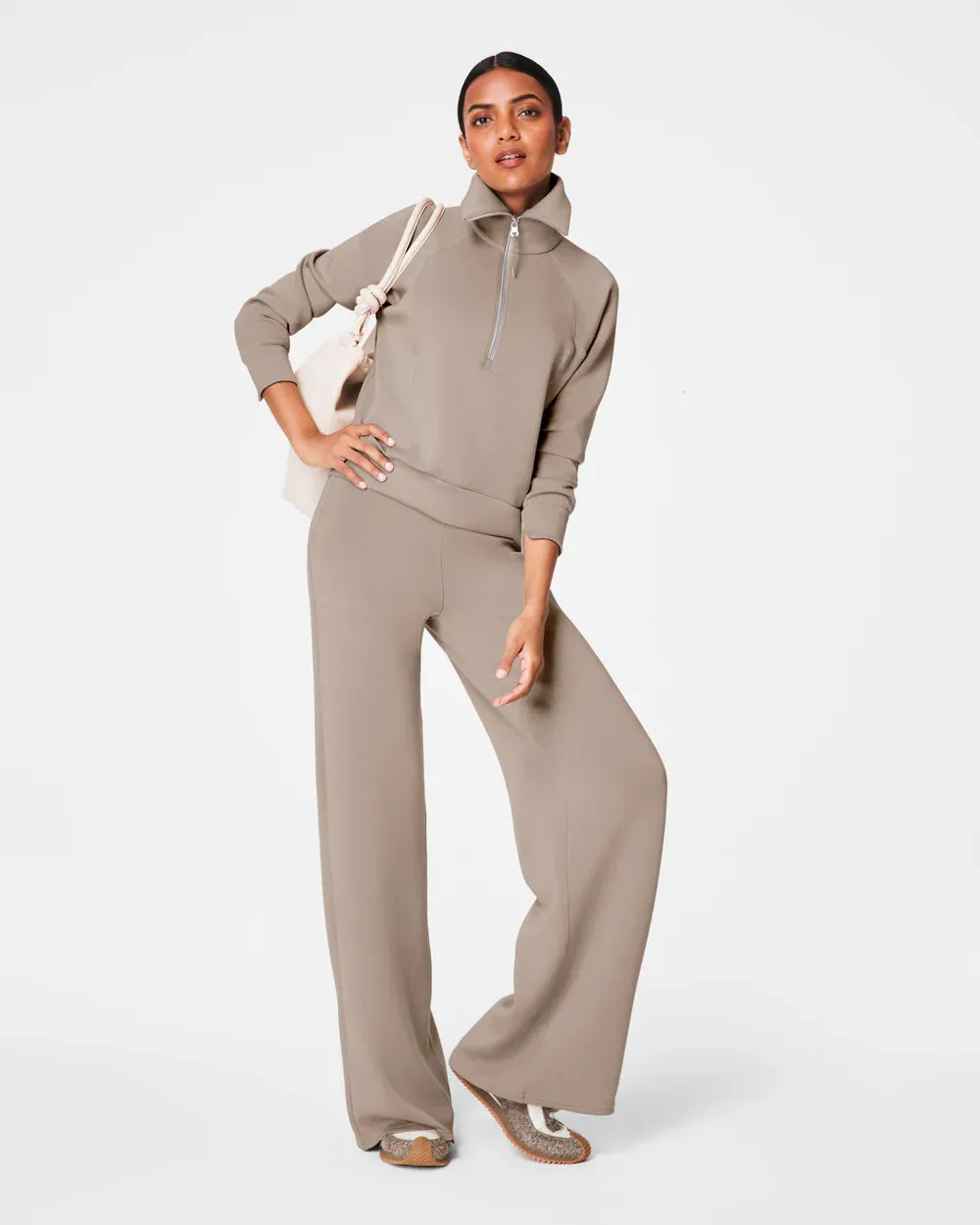 Spanx Air Essentials Half Zip | Ashwood sold by Belletique product image thumbnail 3
