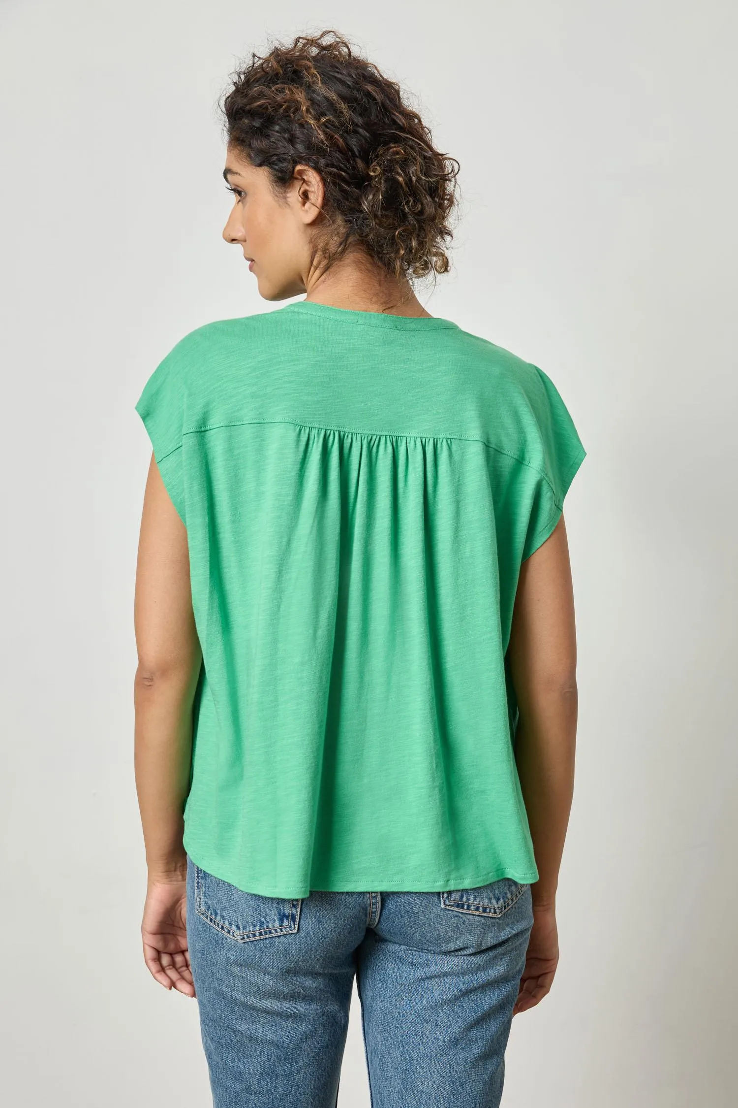 Relaxed Button Down Tee | Julep sold by Belletique product image thumbnail 2