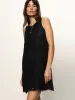 Embroidered Blooms Dress | Black sold by Belletique