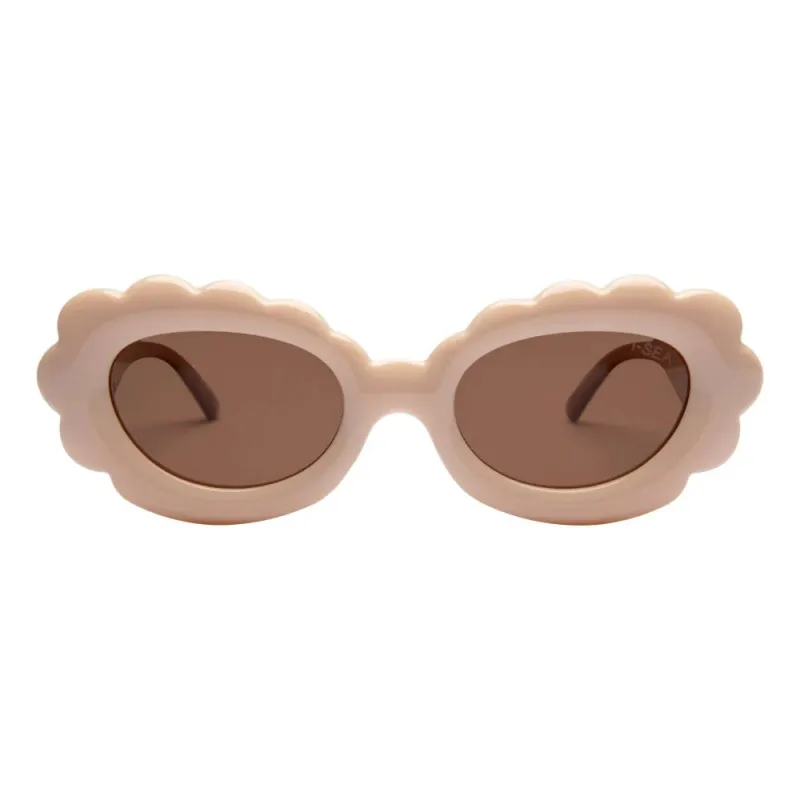 Golden Hour Sunglasses | Coconut/Brown Polarized sold by Belletique