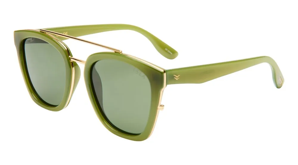 Chloe Sunglasses | Moss/Green Polarized sold by Belletique product image thumbnail 2