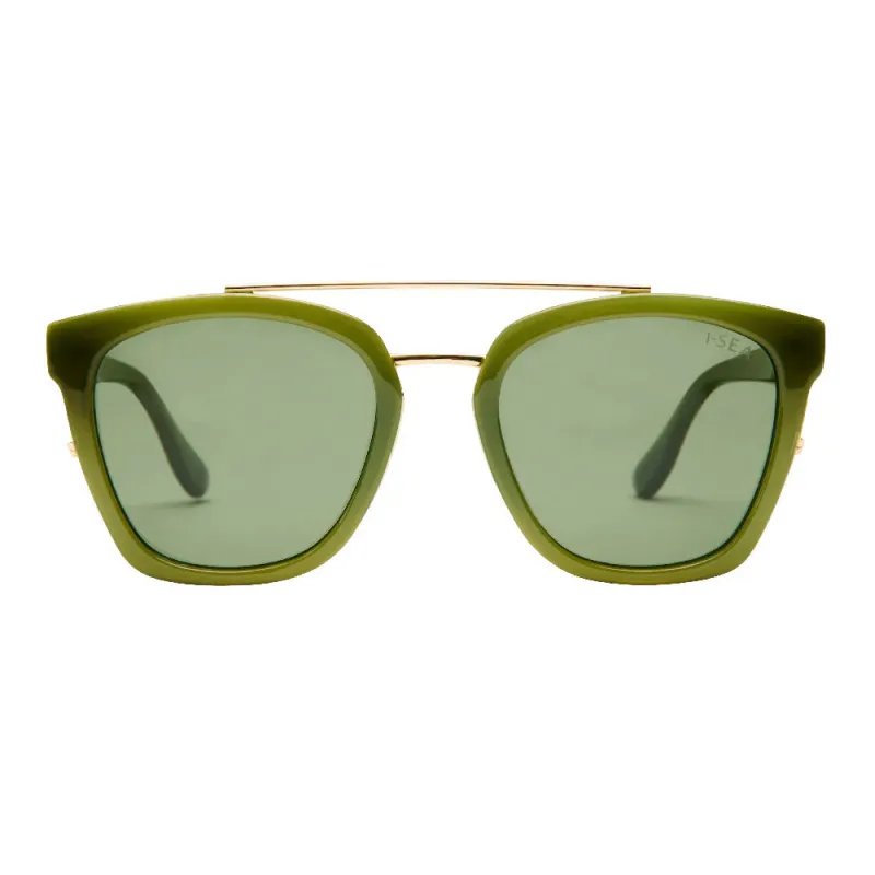 Chloe Sunglasses | Moss/Green Polarized sold by Belletique