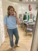 Blue Sky Sweatshirt Top sold by Belletique