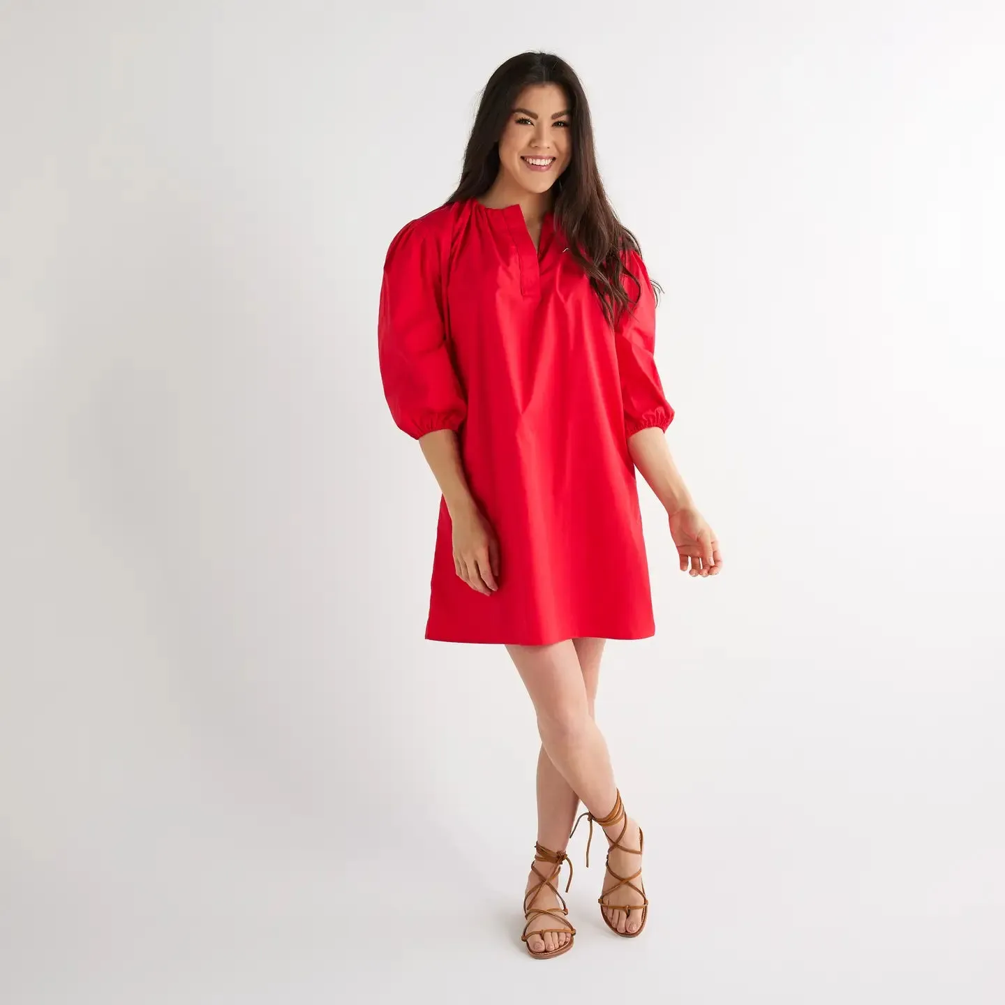 Asher Dress | Red sold by Belletique