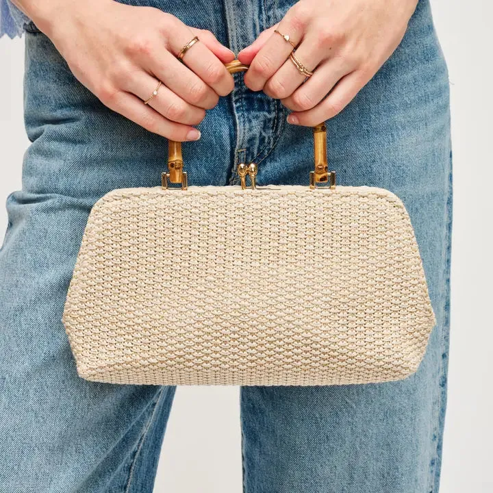 Lucy Straw Crossbody sold by Belletique