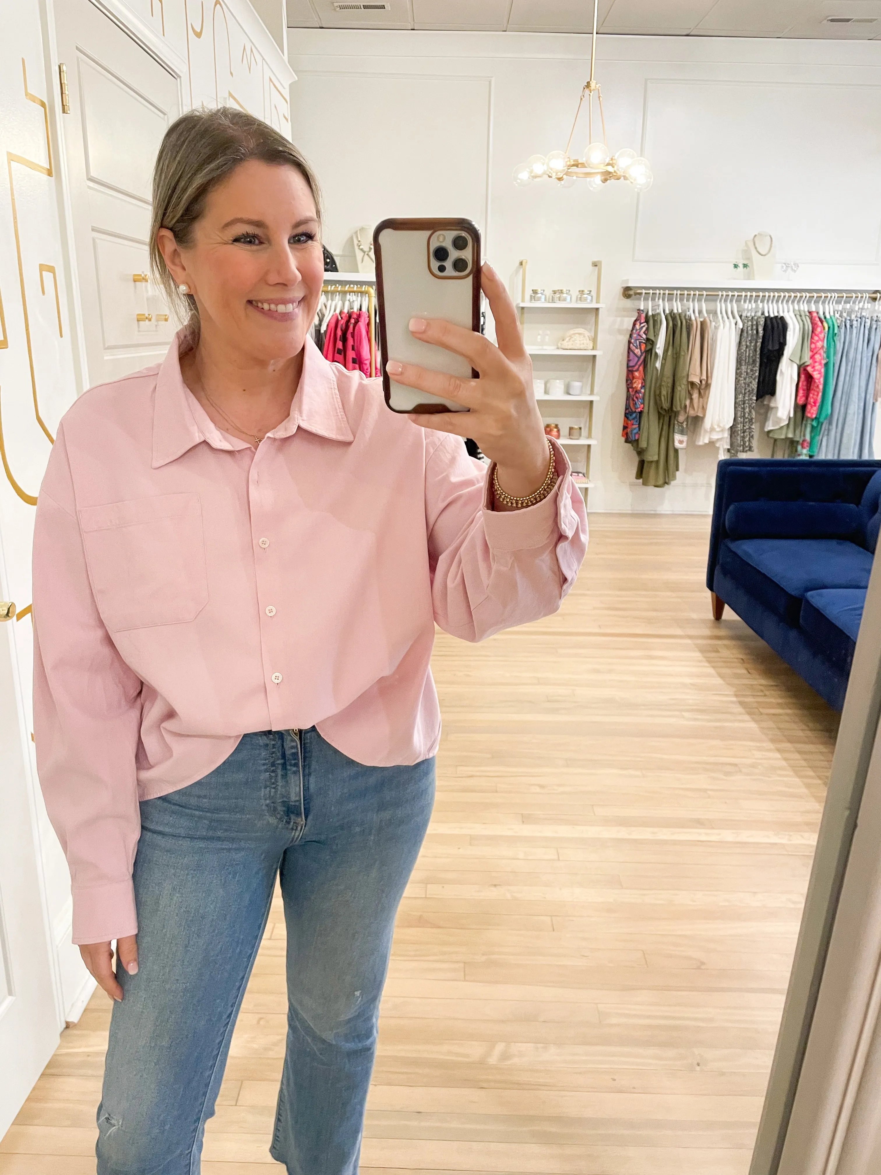 Button Down Shirt | Ballet sold by Belletique