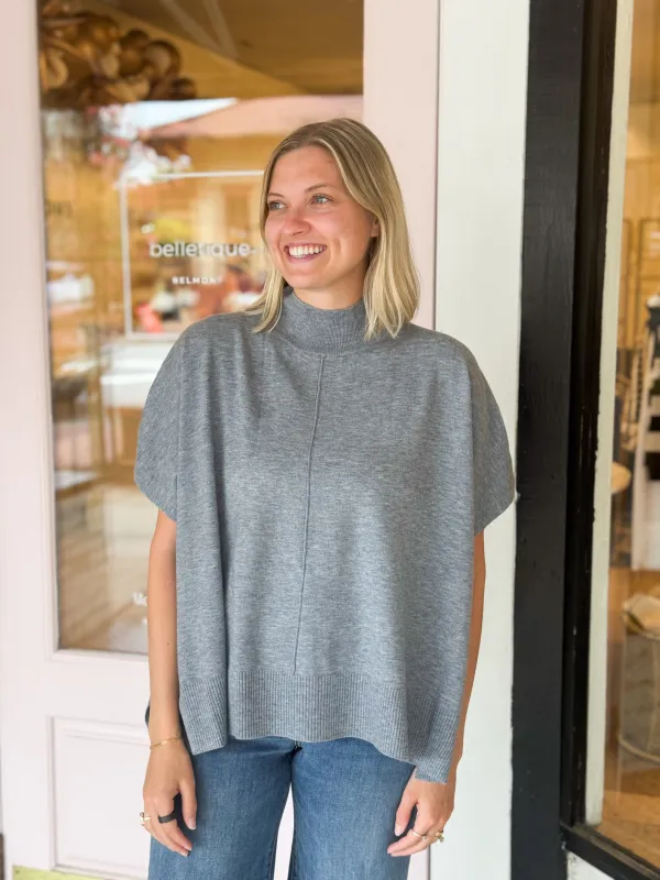 Caroline Top | Modern Grey sold by Belletique