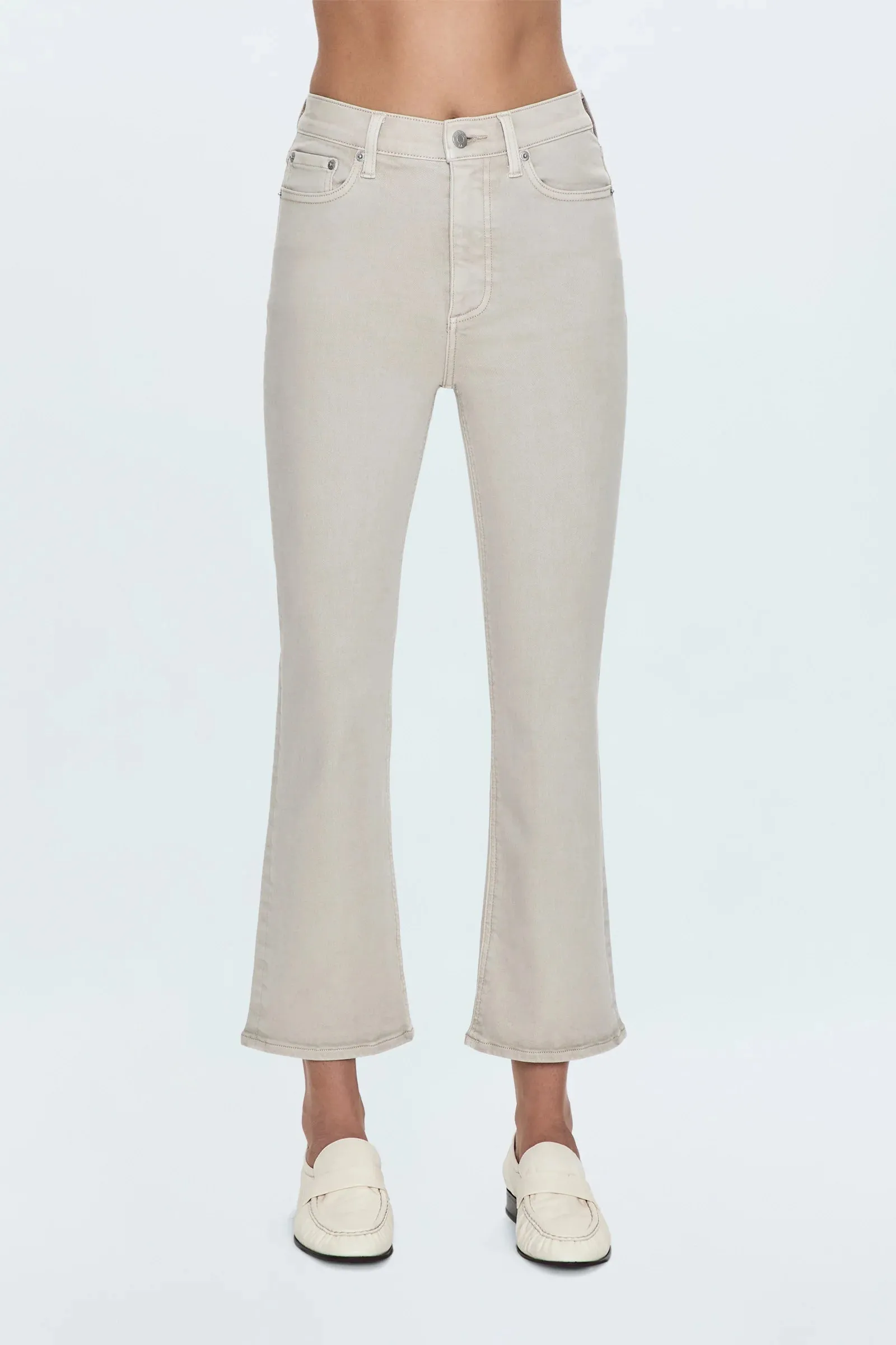 Lennon High Rise Crop Boot | Stone sold by Belletique product image thumbnail 3