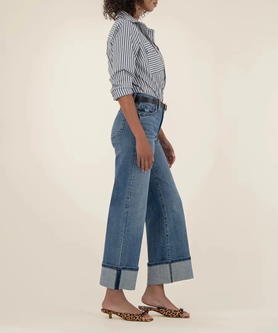 Meg High Rise Wide Leg | Incontrovertible Wash sold by Belletique product image thumbnail 2