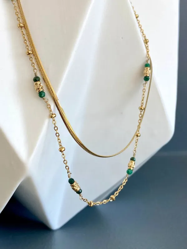 Celina Necklace sold by Belletique