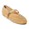 Nolita Ballet Flats | Natural sold by Belletique