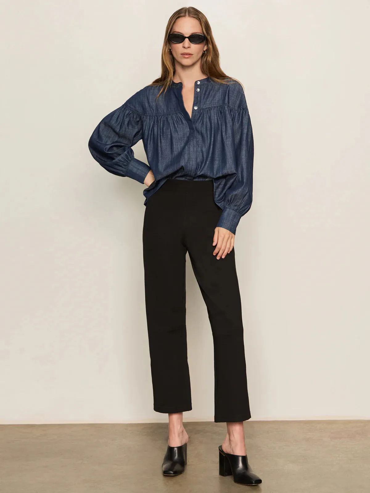 Personal Best Blouse | Moonshadow sold by Belletique product image thumbnail 5