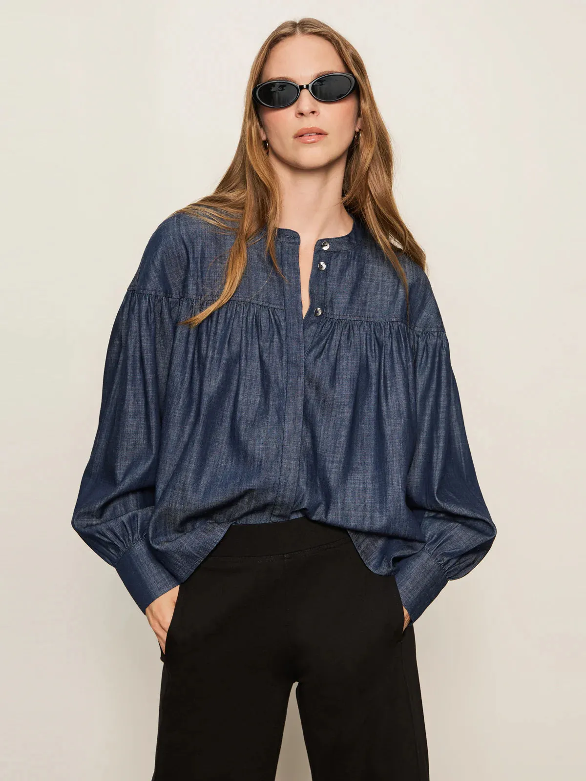 Personal Best Blouse | Moonshadow sold by Belletique