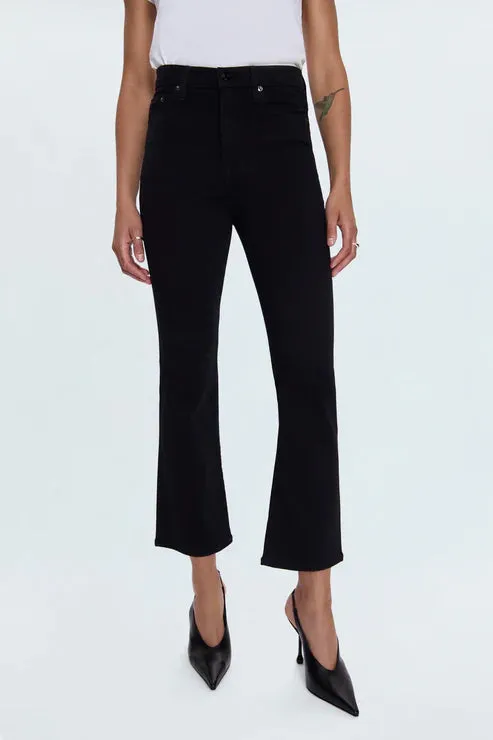 Lennon High Rise Boot Denim | Noir sold by Belletique product image thumbnail 4