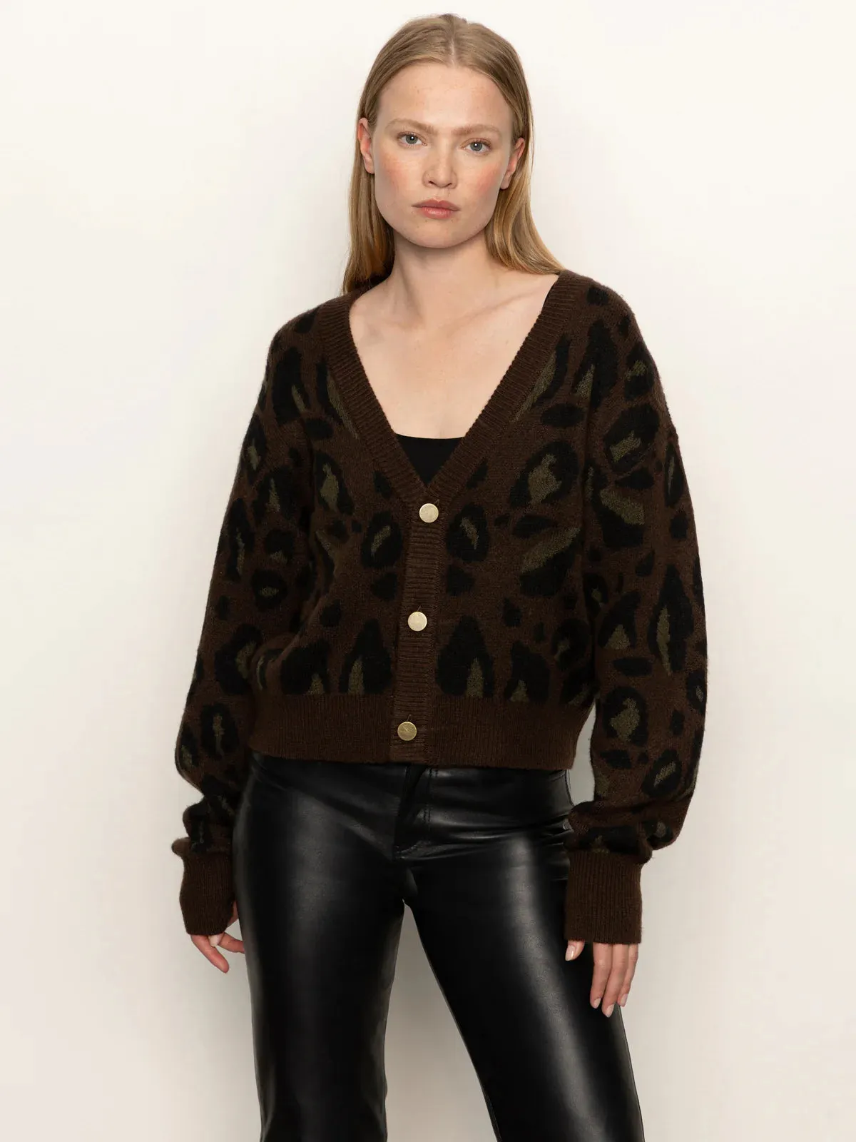 Meow Cardi | Kitty Camo sold by Belletique product image thumbnail 2