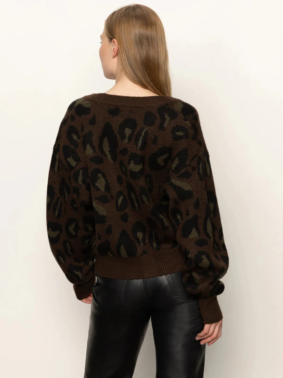 Meow Cardi | Kitty Camo sold by Belletique product image thumbnail 3