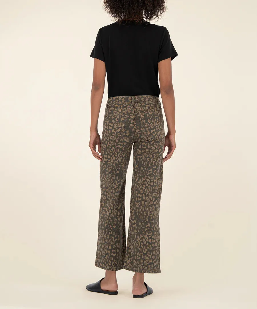 Meg High Rise Wide Leg | Wood sold by Belletique product image thumbnail 2