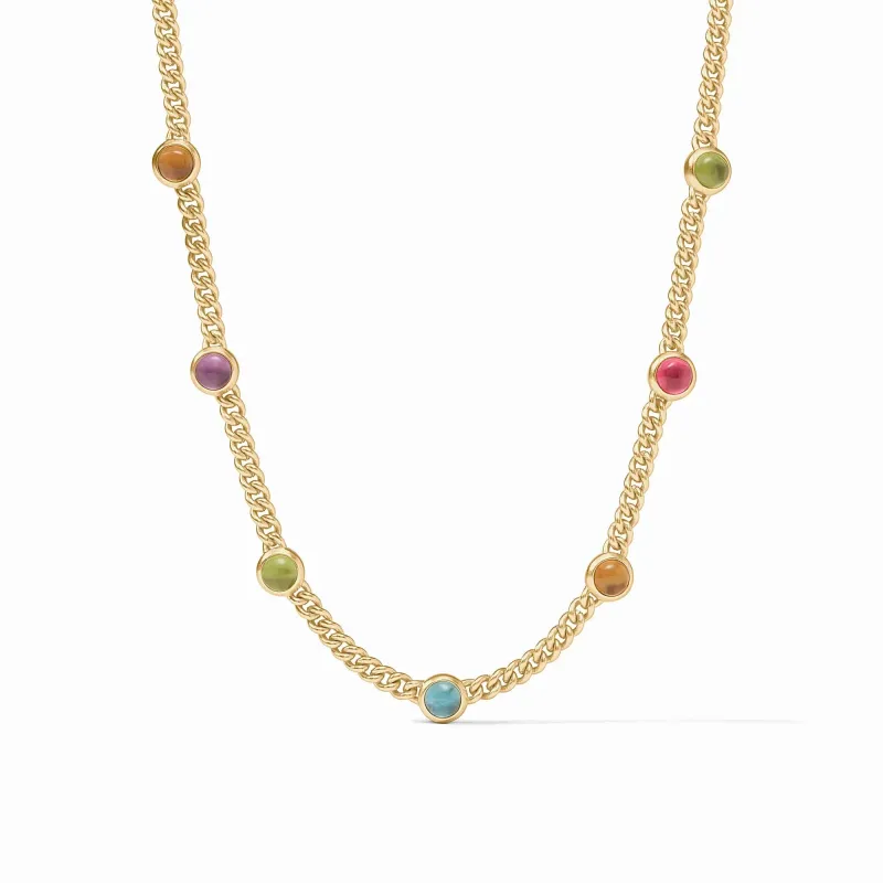 Dolce Delicate Station Necklace | Multi sold by Belletique