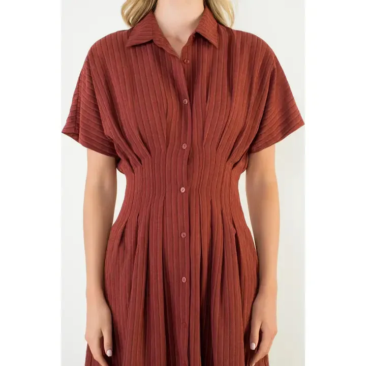 Brynn Dress | Burgundy sold by Belletique product image thumbnail 3