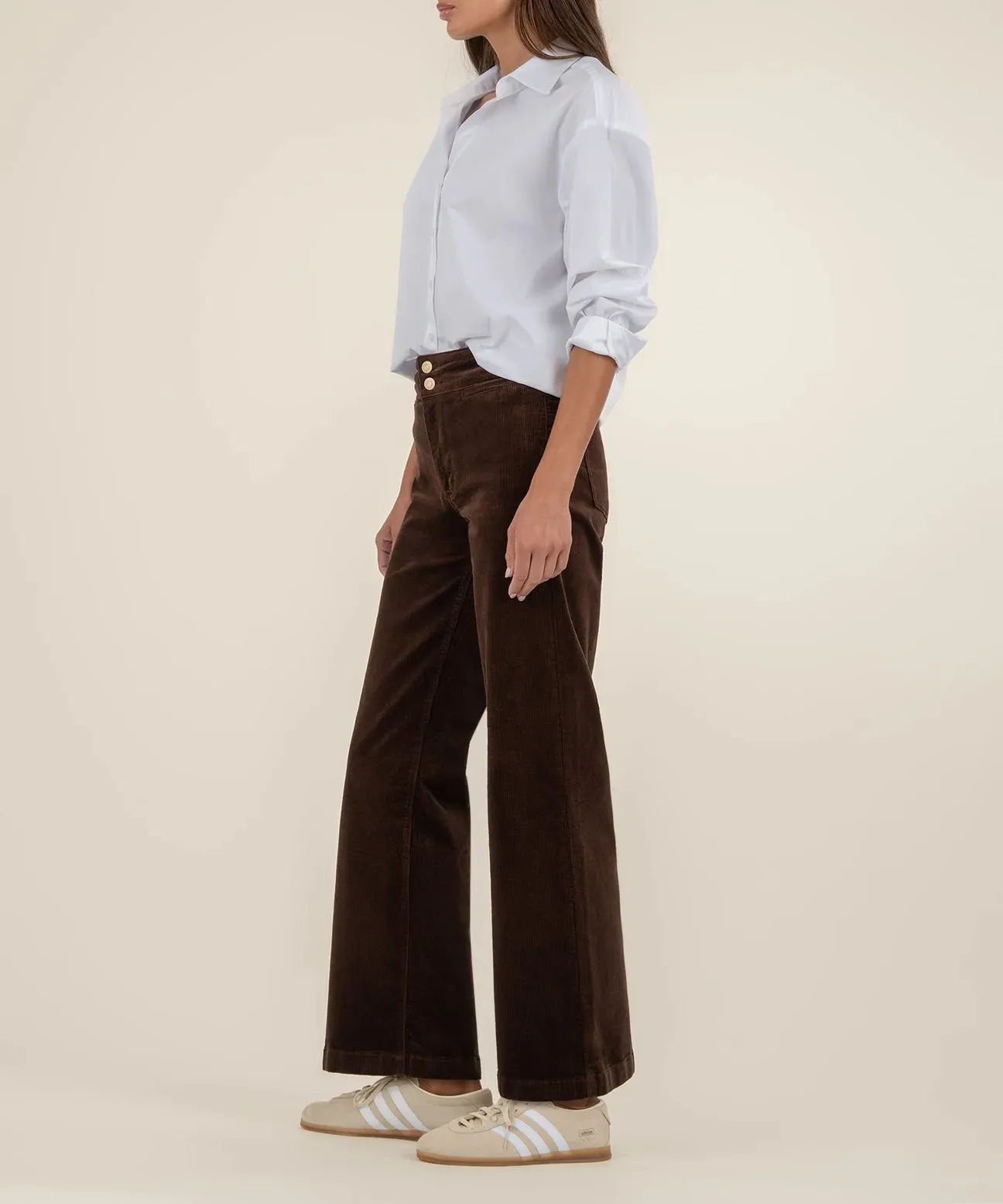 Meg Corduroy Wide Leg | Fudge sold by Belletique product image thumbnail 2