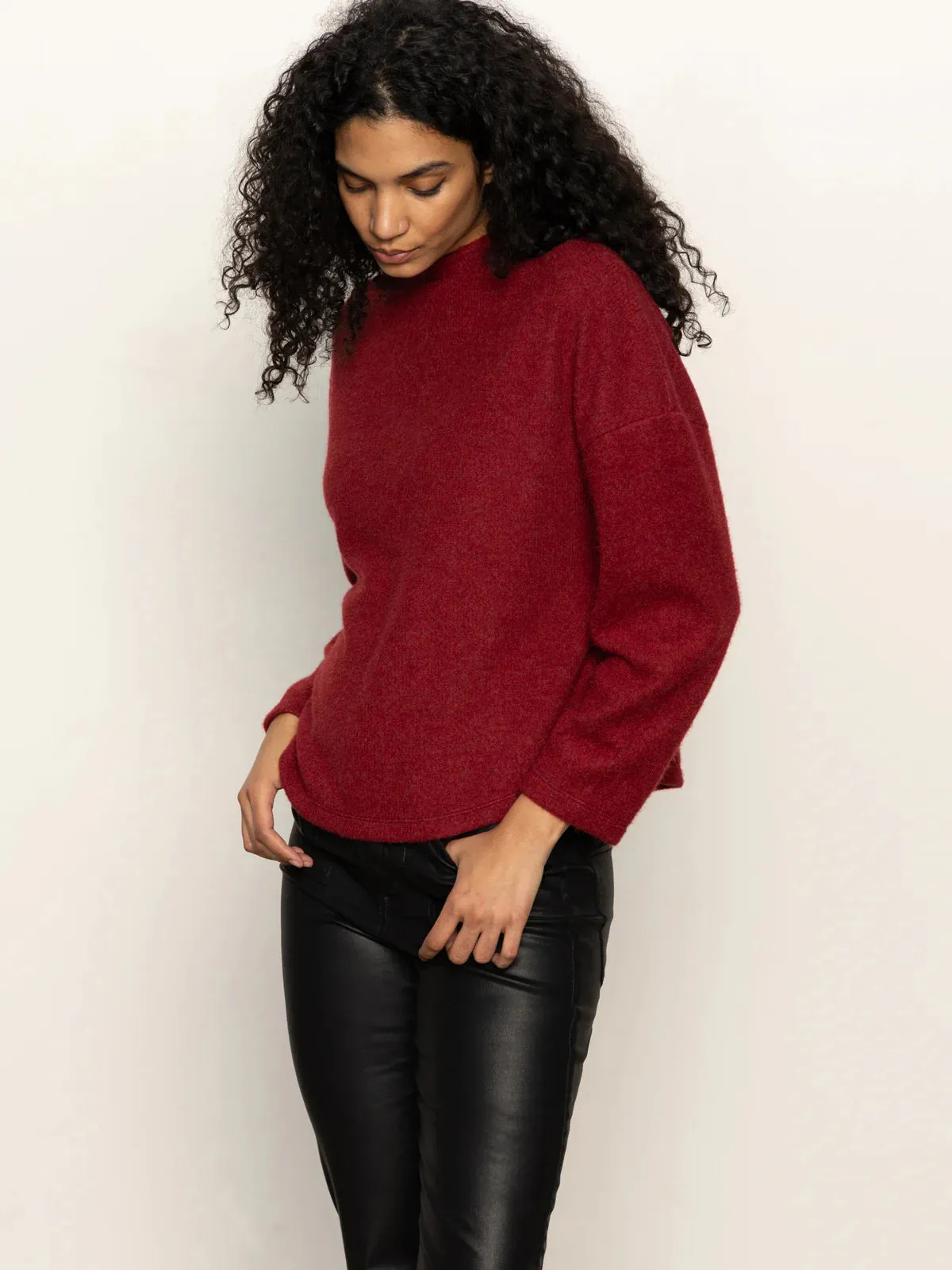 Change of Pace Top | Crimson sold by Belletique product image thumbnail 2