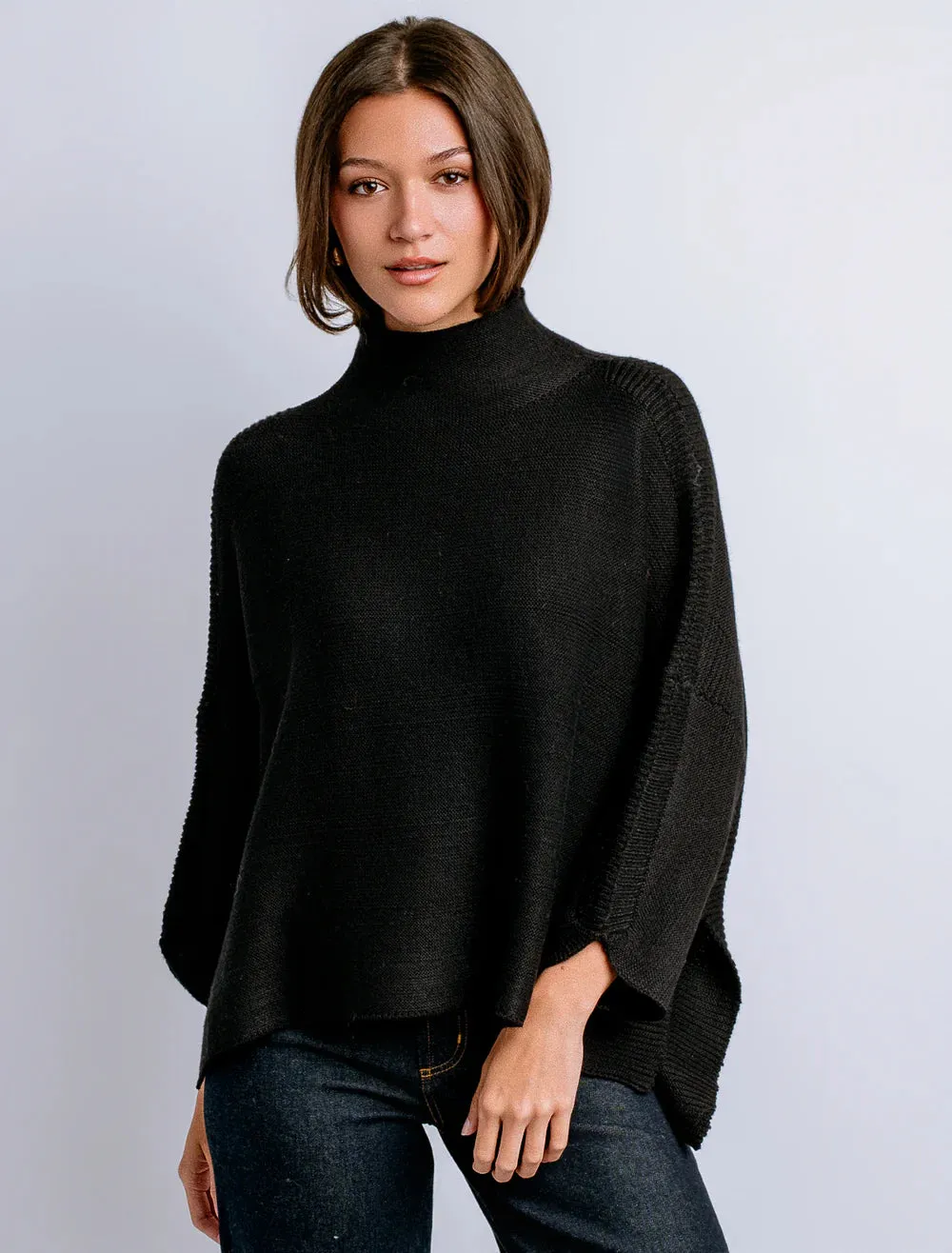 Boho Sweater | Black sold by Belletique