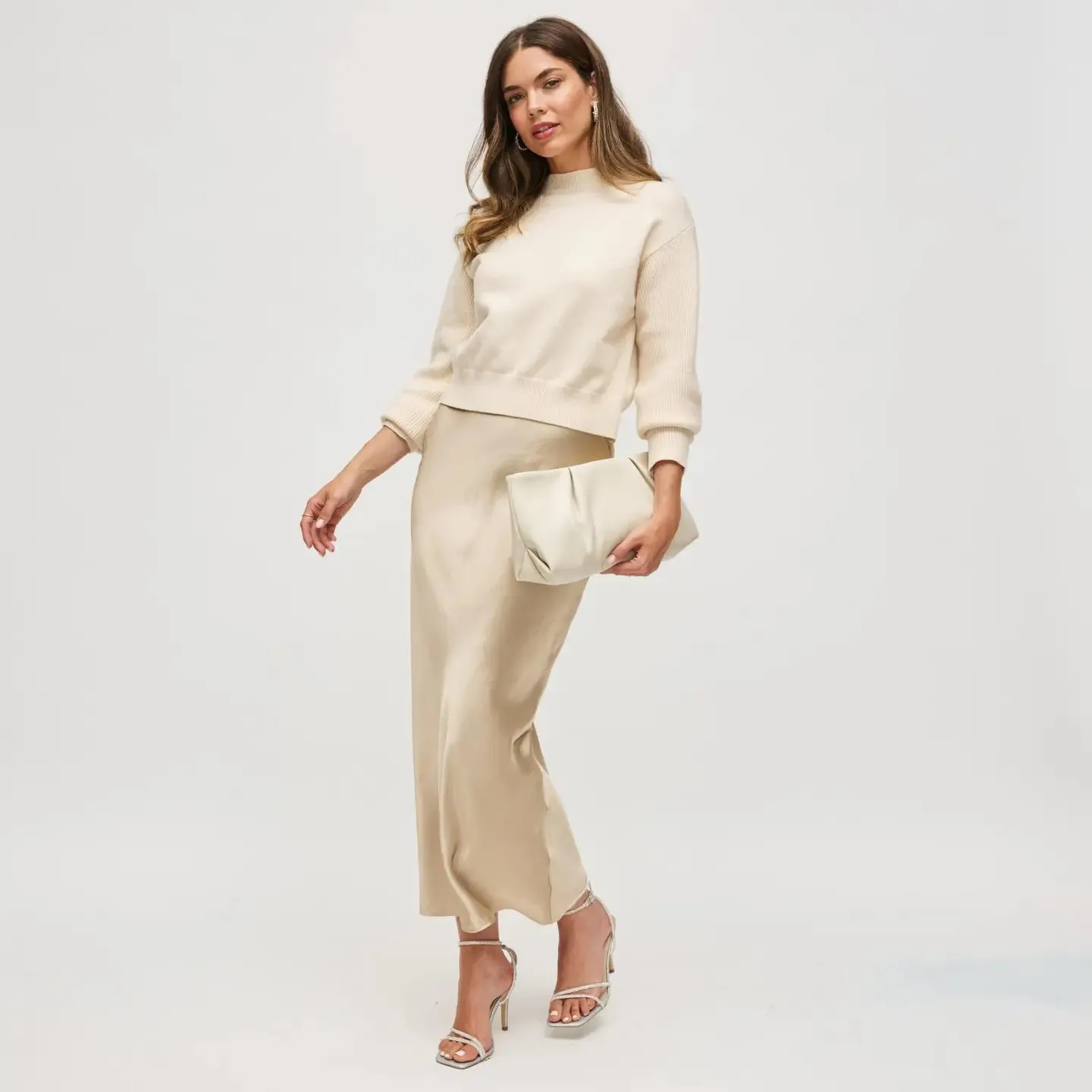 Franny Clutch | Gold sold by Belletique product image thumbnail 5