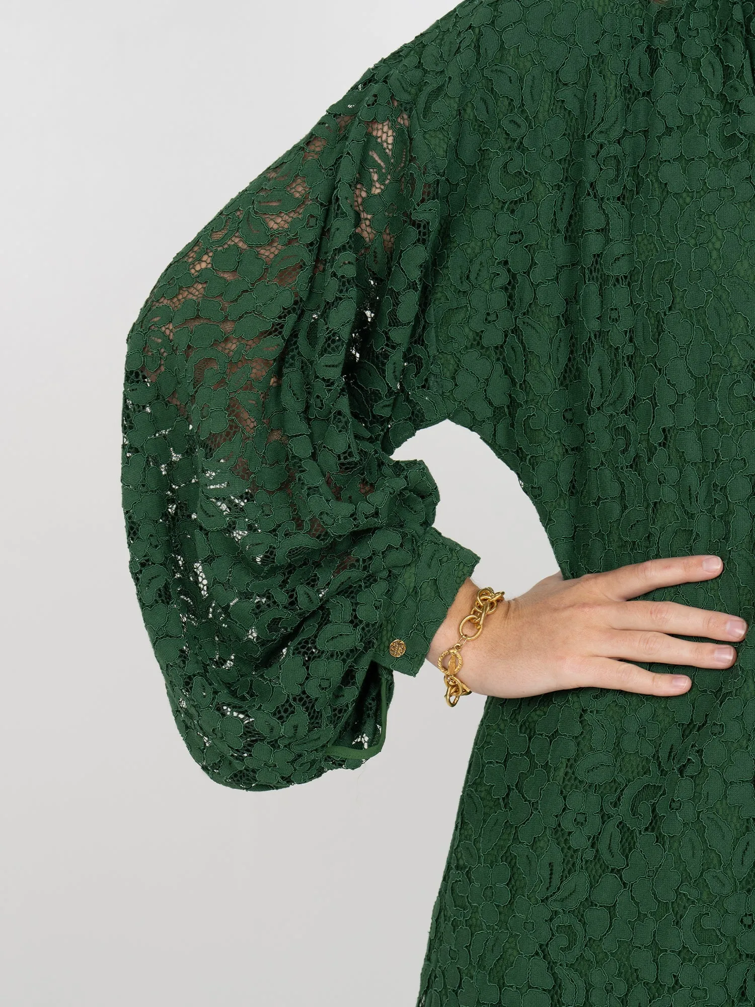 Fiona Dress | Eden Green sold by Belletique product image thumbnail 4