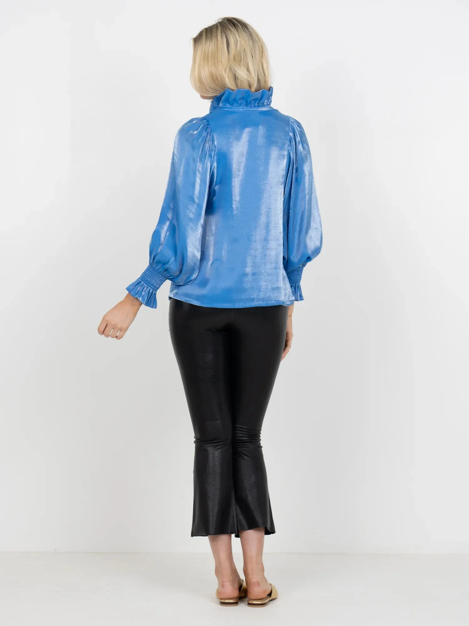 Charlotte Top | Sapphire sold by Belletique product image thumbnail 4