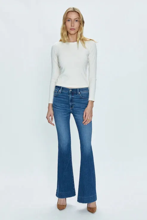 Kinsley Mid Rise Ultra Flare | Modern sold by Belletique