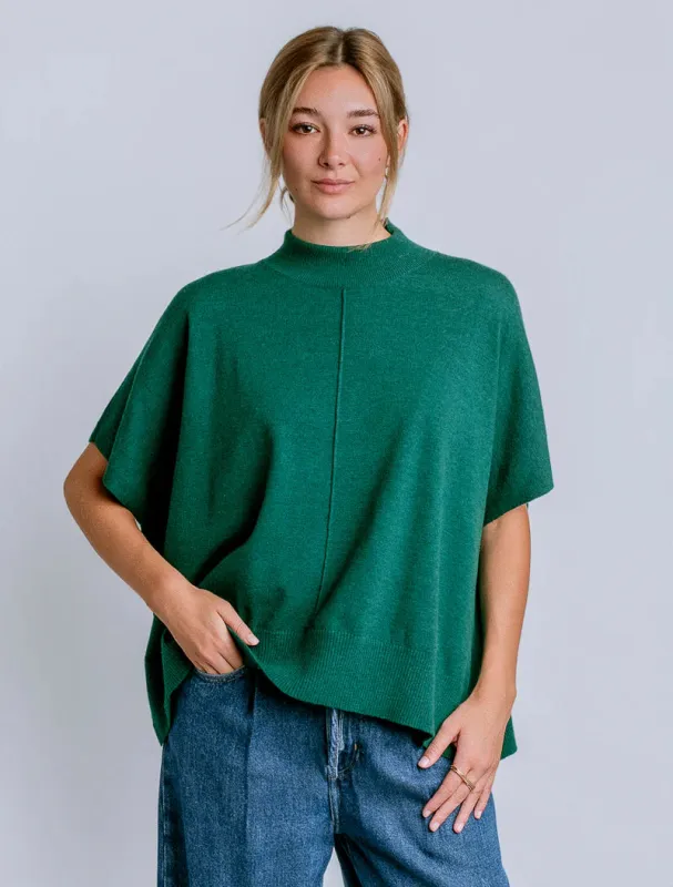 Caroline Top | Evergreen sold by Belletique