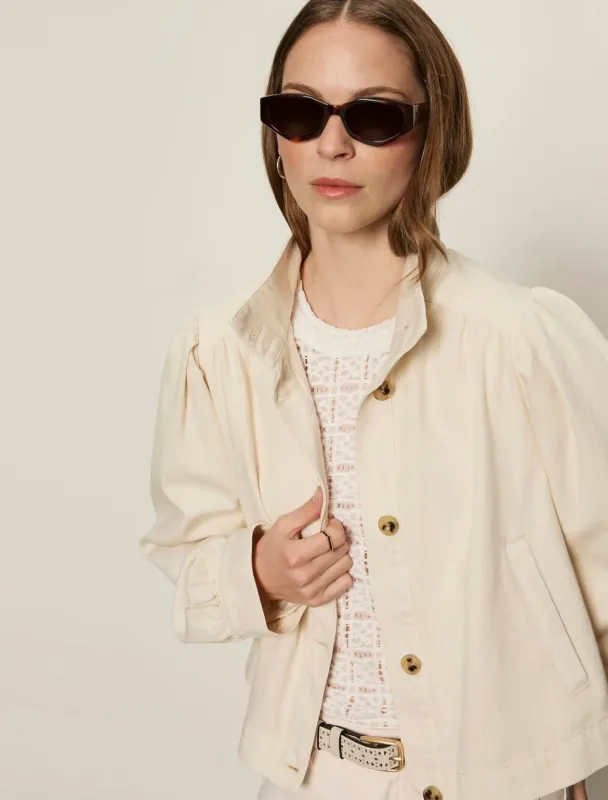 Charlotte Twill Jacket | Collagen made by Sanctuary