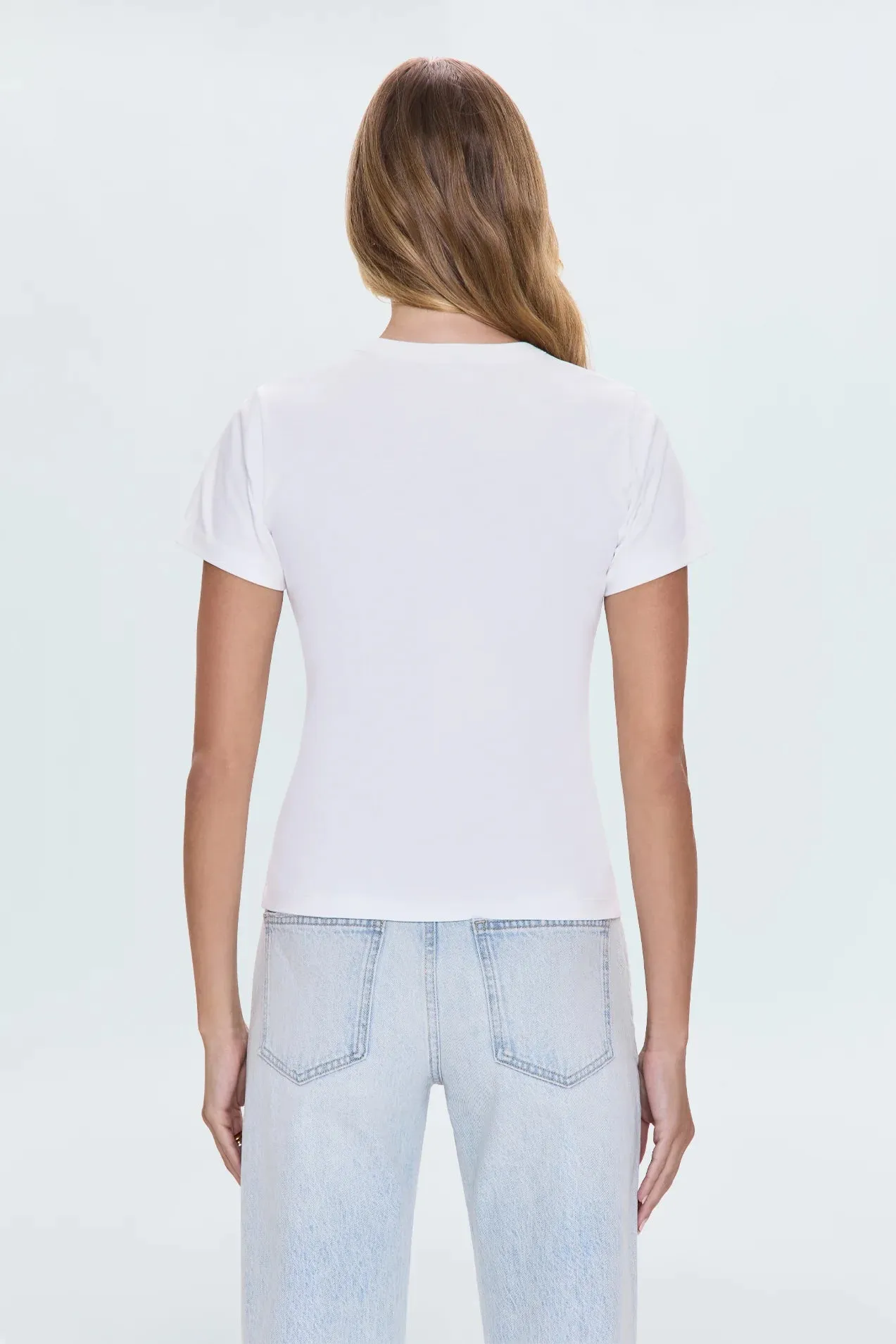 Alba Tee | Le Blanc sold by Belletique product image thumbnail 3