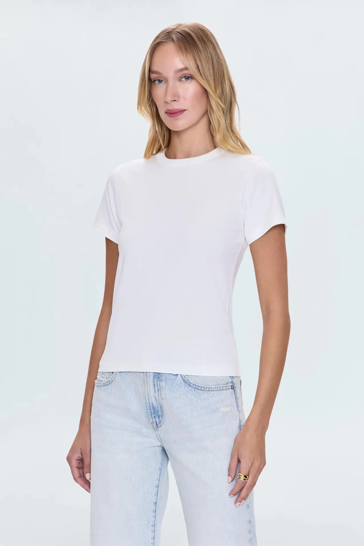 Alba Tee | Le Blanc sold by Belletique product image thumbnail 2