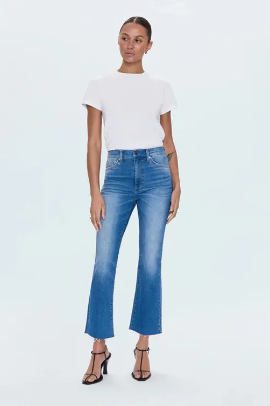 Lennon High Rise Crop Boot | Ami made by Pistola