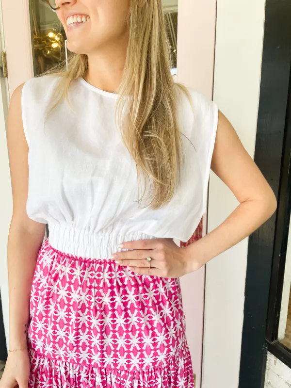 Brynn Top | White sold by Belletique