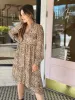 Metallic Chiffon Tier Dress sold by Belletique