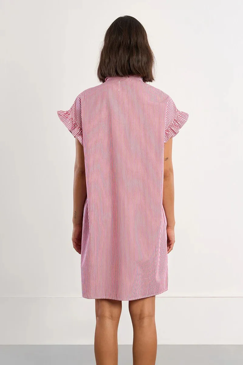 Emma Striped Dress | Red sold by Belletique product image thumbnail 5