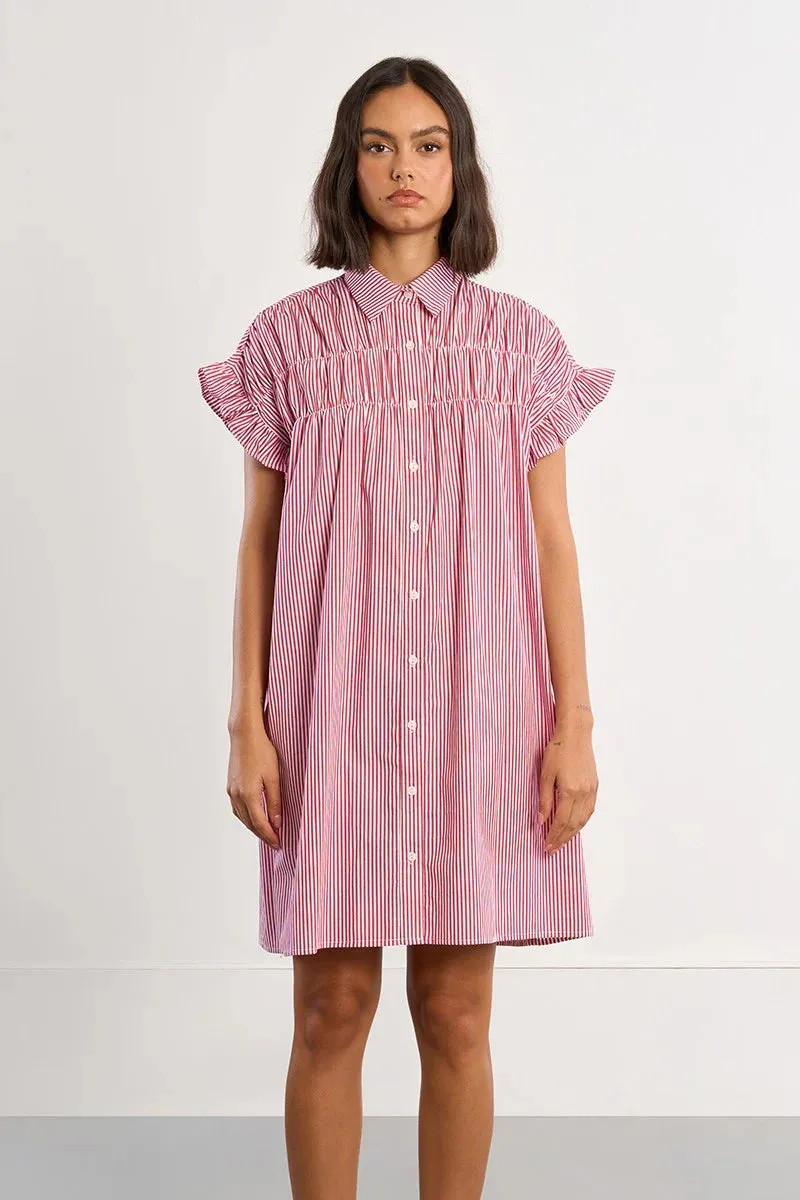 Emma Striped Dress | Red sold by Belletique product image thumbnail 2