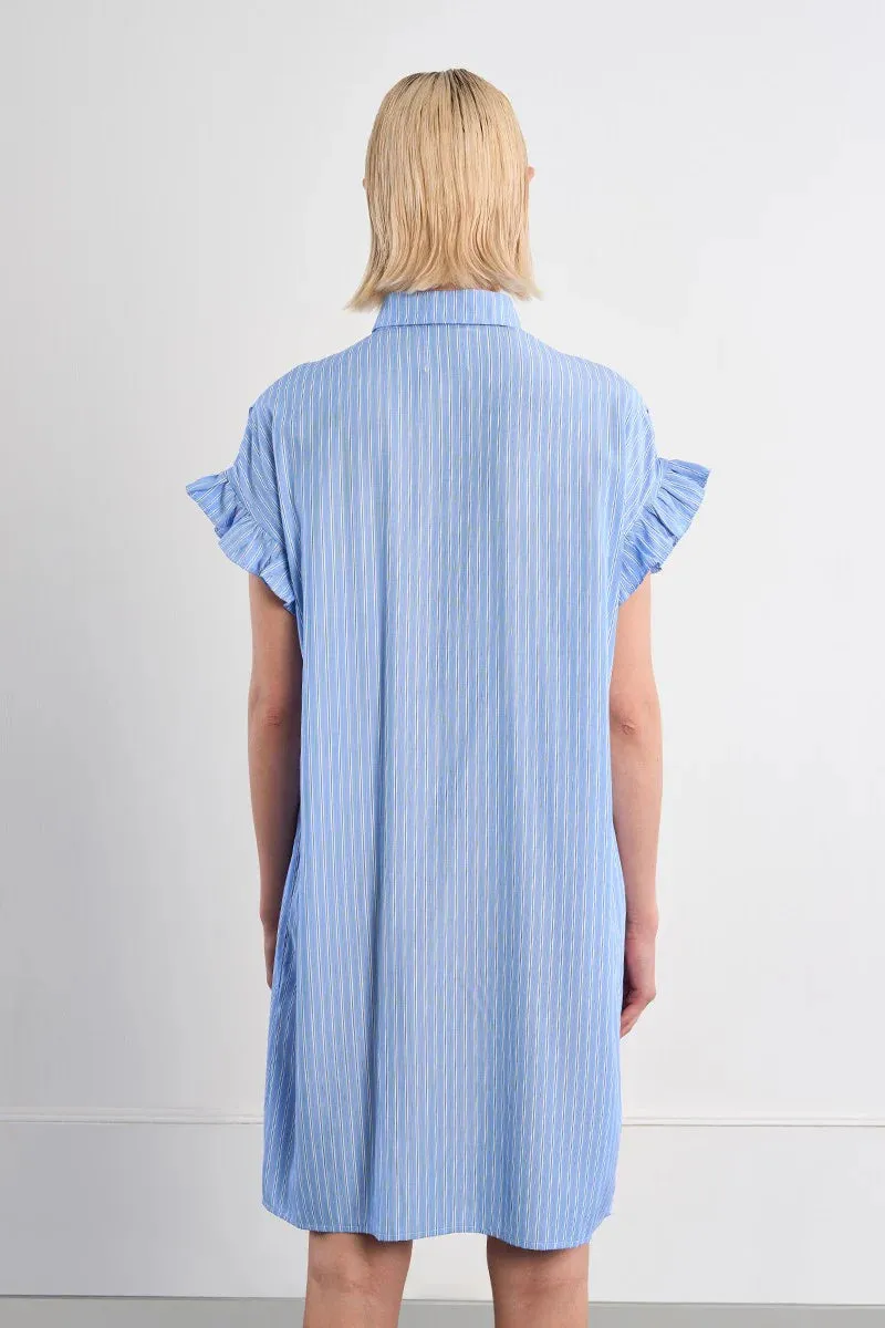 Emma Striped Dress | Blue sold by Belletique product image thumbnail 2