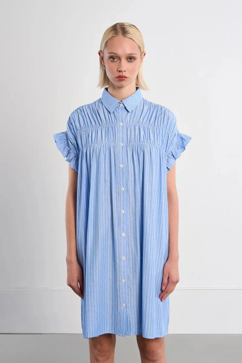 Emma Striped Dress | Blue sold by Belletique product image thumbnail 3