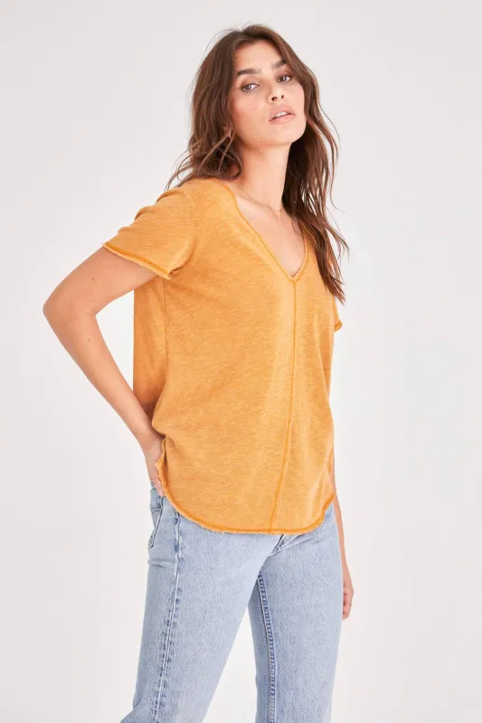 Wearever Tee | Amber sold by Belletique